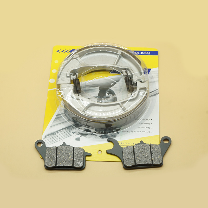 Brake Pad Set - ホンダ ディオ110（JF58）2019年式、ディオ110（JK03）2021年式、クリック125i 2019-2021年式用 オートバイ フロントブレーキパッド リアブレーキシューキットセット