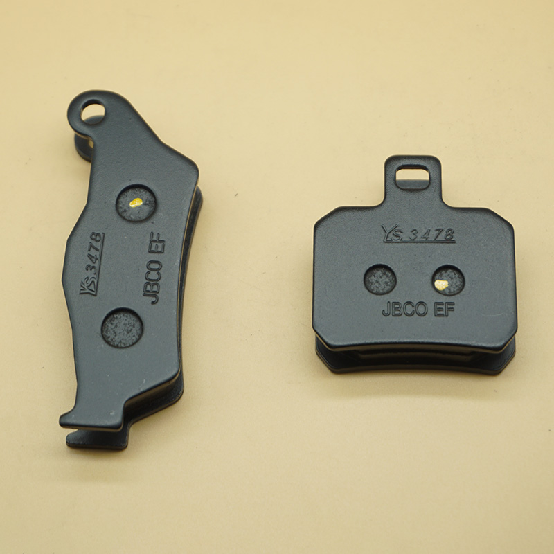 Brake Pad Set - ヤマハモーターサイクルフロントおよびリアブレーキパッドキット,125,125, 2001-2009,yp125,X-MAX-125, 2006-2009