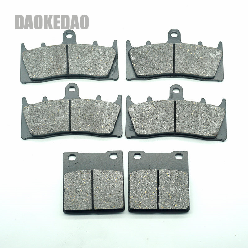 Brake Pad Set - モーターサイクルフロントおよびリアブレーキパッドセット,Suzuki bandit 1200 gsf1200 2000-2004 gsf1200s