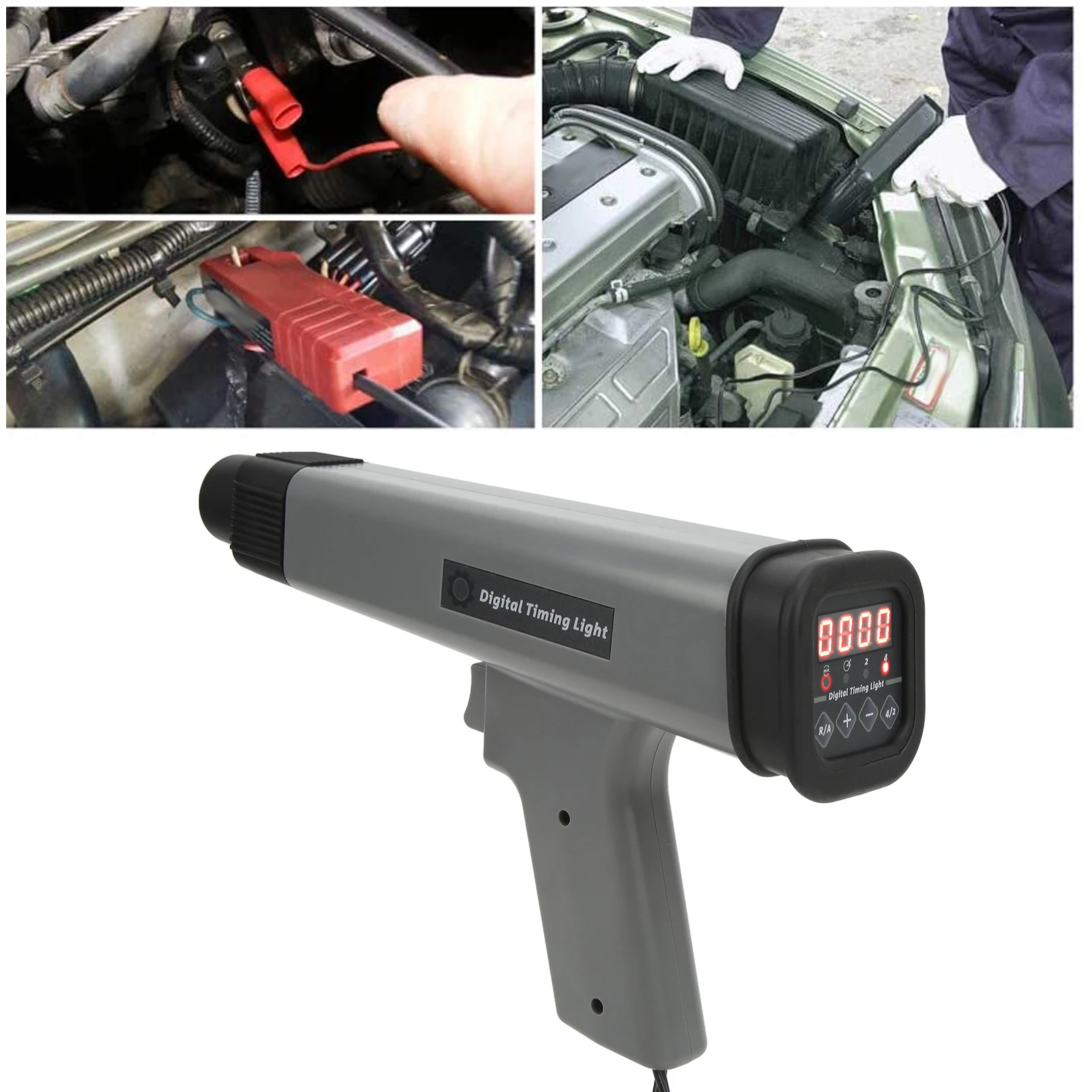 デジタルエンジンタイミングライト誘導ストロボタイミングライト - Timing Light Gun のレビューと価格