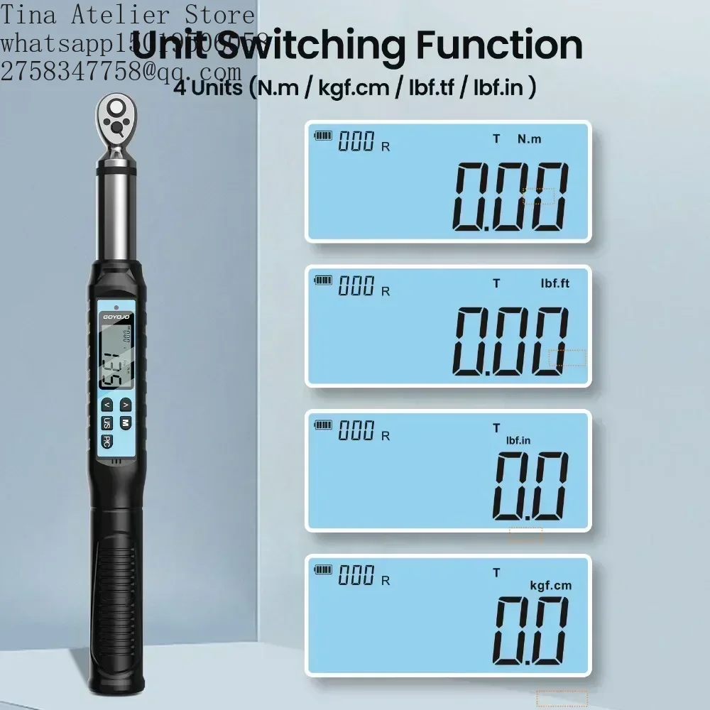 GOYOJO プロフェッショナルデジタルトルクレンチ 1/2 - Torque Wrench のレビューと価格