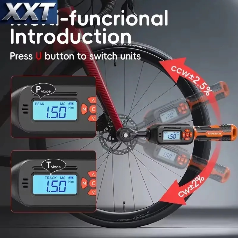 XXT デジタル式トルクレンチ 1.5-340N.m 2%精 - Torque Wrench のレビューと価格