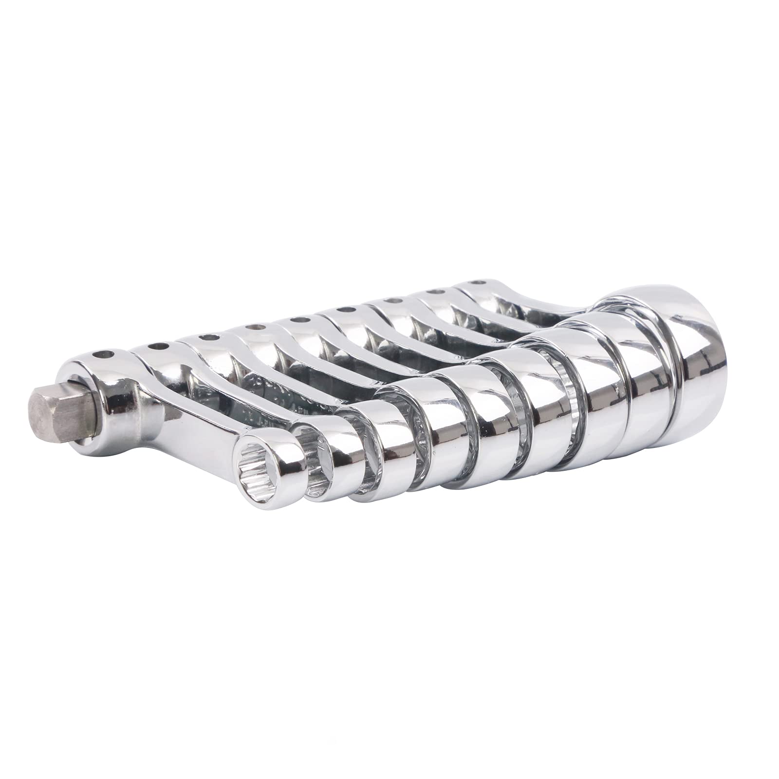 工業用手工具工場9個入り3/8インチ12ポイントボックスエン - Torque Wrench のレビューと価格