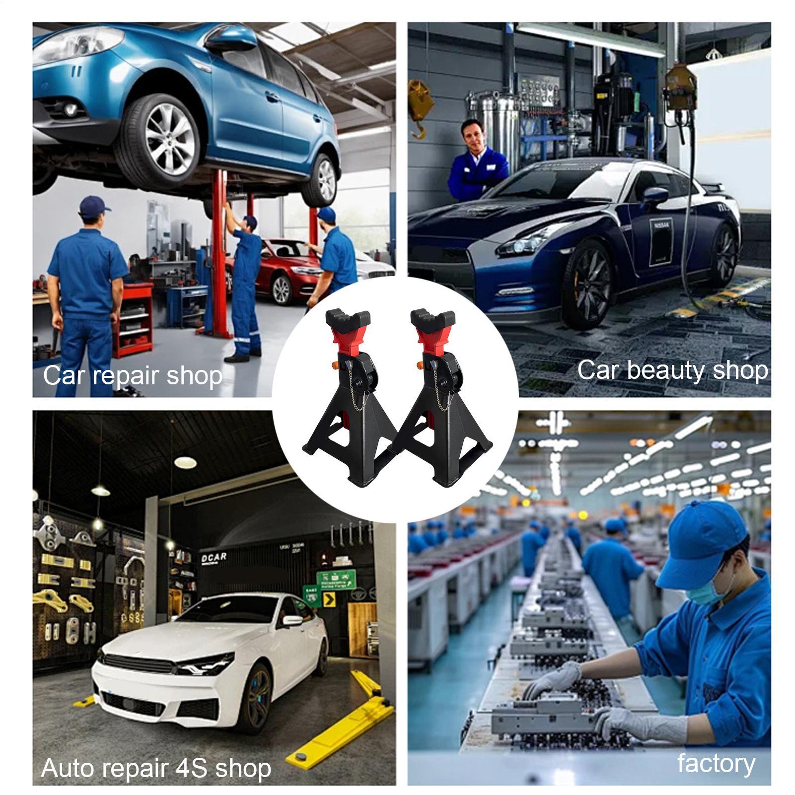 トラックジャッキスタンド 3トン/6トン 高さ調整可能 ヘビ - Car Jack のレビューと価格